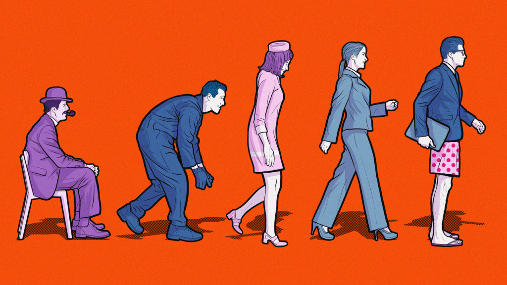 A evolução do dress code